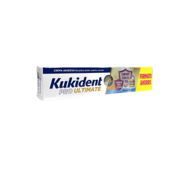 Kukident Pro Ultimate Creme Adesivo Próteses Sabor Fresco 57G